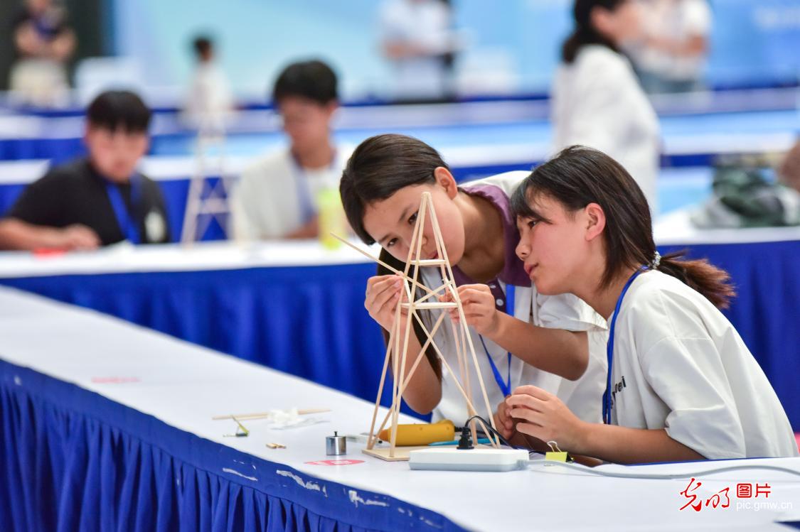 阜阳青少年科技运动会开赛